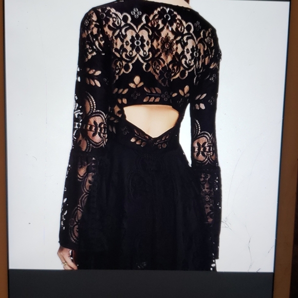 Free People  Lovers Folk Song Dress - Picture 4 of 8